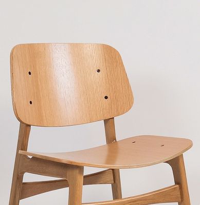 KEINE zusammengeklappte, maßgeschneiderte Gestaltung Luxus-Nordischer Speisesessel aus massivem Holz mit Weißeichrahmen