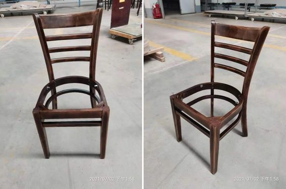 Massivholzstuhl Modernes Design Holzrestaurantsessel D57*W51*SH49.5*H83cm Maßgeschneiderter Esszessel