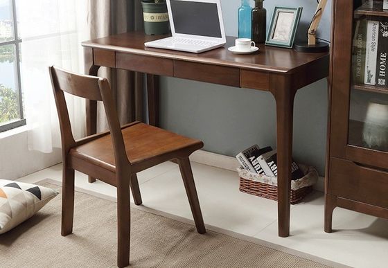 NO Folded Solid Wood Frame Esszessel für Hotel und Restaurant Vintage Nordischer Stil Naturfarbe