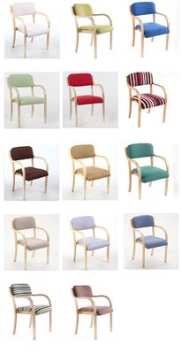 Natürliche Massivholz Speisestuhl Stapelstuhl für Veranstaltungen Holzstuhl Veredelung Lackiert