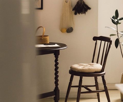 Restaurant Hotel Massivholzrahmen Windsor natürlicher Esszessel mit Lack