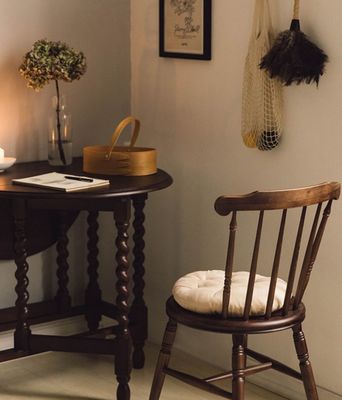 Restaurant Hotel Massivholzrahmen Windsor natürlicher Esszessel mit Lack