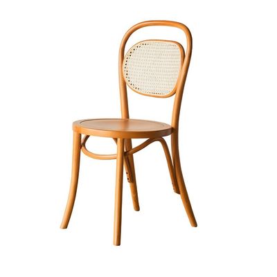 Esstuhl Naturgewebter Rattan und Massivholz mit OEM-Service akzeptiert