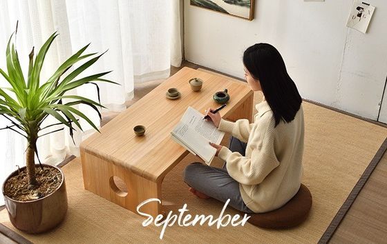 Modernes Design Kaffeetisch für Villa Wohnzimmer Möbel Massivholz Endtisch