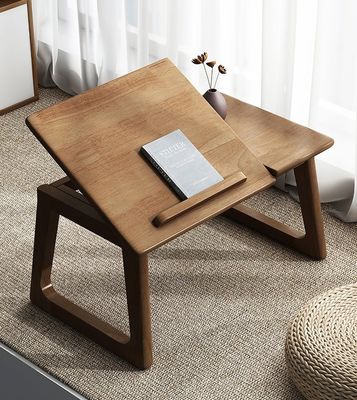 Holztisch für das Lernen und Wohnzimmer Möbel ohne in natürlicher Farbe gefaltet anpassen