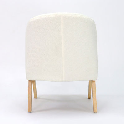 Wohnzimmer Design W58*D68*H78CM Nordic Lounge Freizeit Holzsofa Stuhl für OEM Service akzeptiert