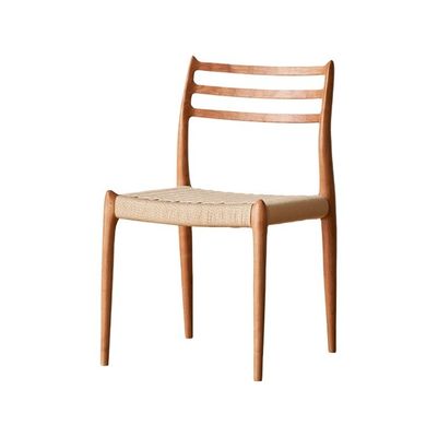 Modernes Design Massivholz Esszimmerstuhl mit Gewebe Papier Schnur und Nitrolacquer Finish in Ihrem Budget