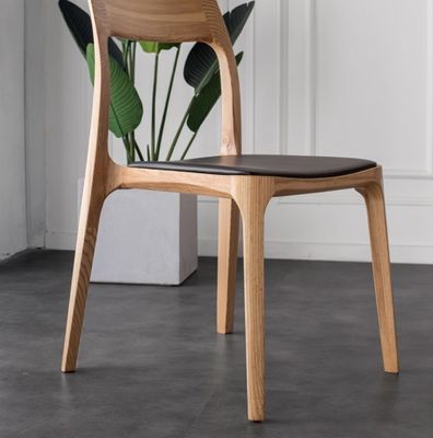 Nordic Stackable Holz Esszessel für Hotel Restaurant Allgemeine Wohnmöbel Postverpackung