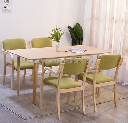 Massivholzstapelführer für modernes Esszimmer in mehreren Farben Hotel Restaurant Bankett Zuhause