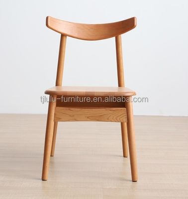 Massivholz-Esstuhl mit modernem Design-Stil für Esszimmermöbel in Cafe Restaurant in und Nordic Simple Design