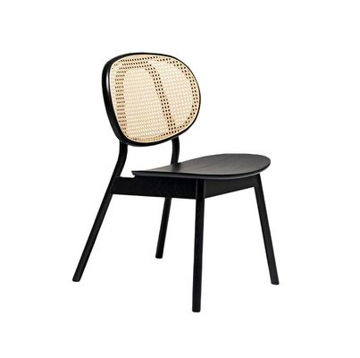 Moderne Design Ash Holzrahmen Rattan Esszessel für Restaurantmöbel