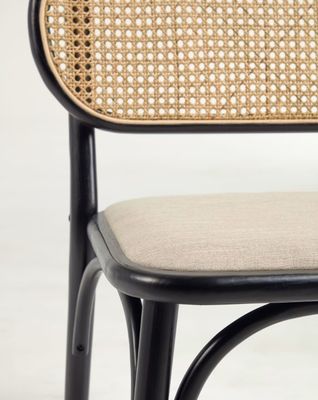 Hotelrestaurant Möbel Moderne Anpassung Polsterung Baumwolle Abdeckung Esszimmerstuhl für robust im Hotel