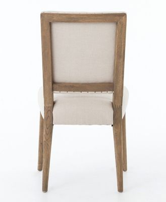 Restaurant Hotel Massivholz Esszessel mit Nitrolacquer-Finixierung und modernem Stoffpolster