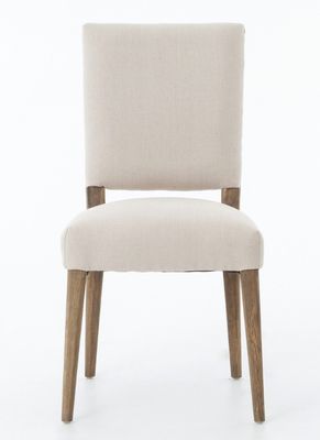 Restaurant Hotel Massivholz Esszessel mit Nitrolacquer-Finixierung und modernem Stoffpolster