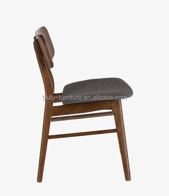 Hausmöbel Massivholzrahmen Esszimmerstühle mit individuellen Farben und Polsterstoffsitz