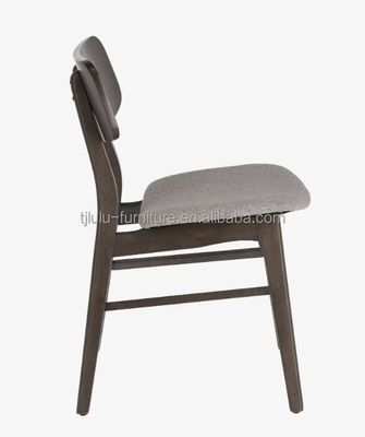 Hausmöbel Massivholzrahmen Esszimmerstühle mit individuellen Farben und Polsterstoffsitz