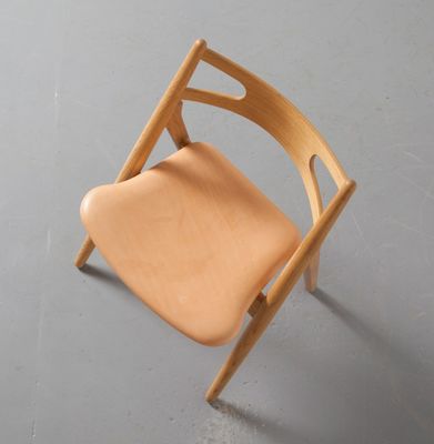 LL-C28 Nordic Polstered Wooden Chair für das Esszimmer