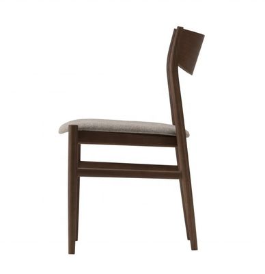 PU-Leder-Pulsterholz-Esstuhl im traditionellen Design-Stil für Restaurantmöbel