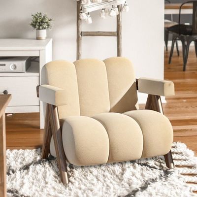 Modernes Design Holzgewebe Wohnzimmer Polstered Esszimmer Stuhl Sofa Set Möbel