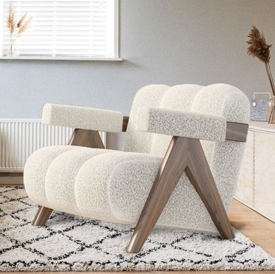 Modernes Design Holzgewebe Wohnzimmer Polstered Esszimmer Stuhl Sofa Set Möbel