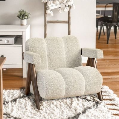 Modernes Design Holzgewebe Wohnzimmer Polstered Esszimmer Stuhl Sofa Set Möbel