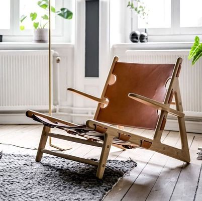 Moderne Nitrolacquer-Finiche PU-Leder-Sessel für modernes und komfortables Wohnzimmer