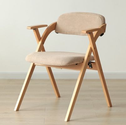Langlebige Wohnmöbel Moderne Klappstuhl aus Holz für Restaurant und Wohnzimmer