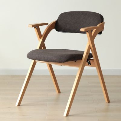 Langlebige Wohnmöbel Moderne Klappstuhl aus Holz für Restaurant und Wohnzimmer