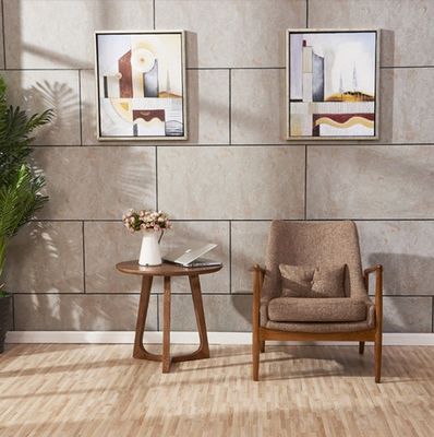 Design Moderne Freizeit Massivholz Stoff Esszimmer Restaurant Sofa Stuhl Wohnzimmer Möbel mit Armlehne für Freizeit