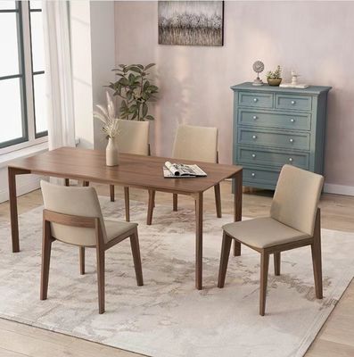 Massivholz Villa Esstischstühle mit Nitrolacquer Veredelung und modernes Design Für Esszimmer Restaurant und Hotel