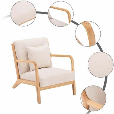 Individuelle Farbe Einfarbiges Samt/Baumwolle und Leinen/PU-Leder Möbel Wohnzimmer Stuhl für moderne und stilvolle Innenräume