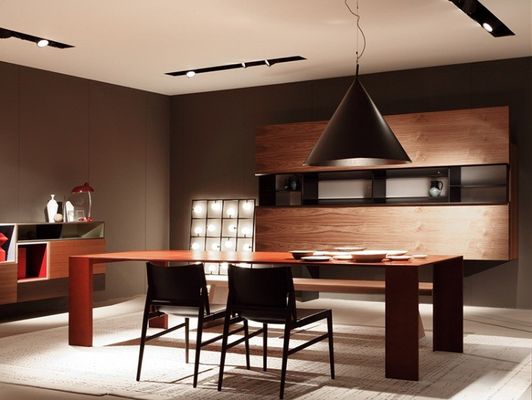 Holz Speisestuhl italienischer Klassiker Luxus moderner Kaffeestuhl Schwarz/Braun Wohnzimmermöbel aus PU-Leder