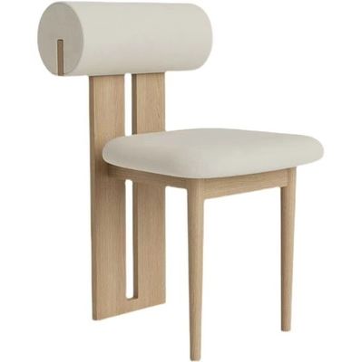 Samt-/Lammwoll-Bedeckungsmaterial Weiches Sitz Esszimmer Stuhl für Hausmöbel Wohnzimmer und Hotel Modernes Musterdesign