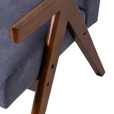 Genuine Leder- und Massivholz-Stuhlstuhl für maßgeschneiderte Praxistauglichkeit im Wohnzimmer