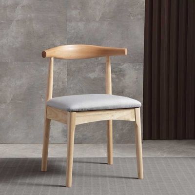 Rattan- und Massivholzveredelung Nitrolacquer Esszimmerstuhl für Hotelrestaurants Möbel im nordischen Modernen Stil