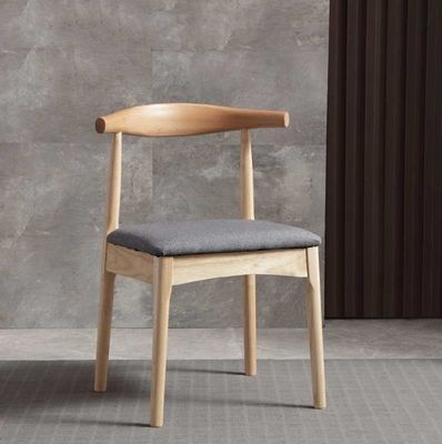 Rattan- und Massivholzveredelung Nitrolacquer Esszimmerstuhl für Hotelrestaurants Möbel im nordischen Modernen Stil