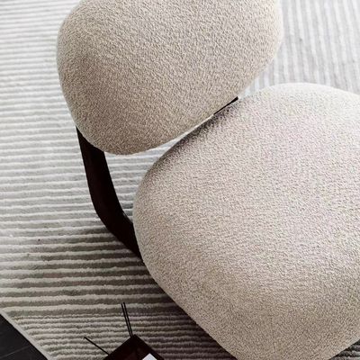 Massivholz Freizeit-Lounge Stoff Wohnzimmer Möbel Sofa Nordic Chair 50pcs Moderne Holzsofa Stuhl Polster Stuhl