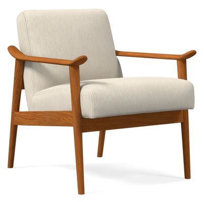 Komfort und Eleganz in Ihr Wohnzimmer mit Massivholz Freizeit-Lounge Holzsofa Stuhl W67*D79*H78 CM