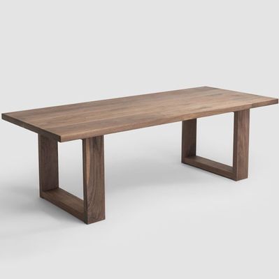 Japanische Luxus Sitze Esszimmer Möbel Tisch Rechteckiger Massivholz Esstisch Set ohne Falte Villa für Villa