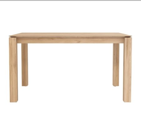 Hausmöbel Massivholz Esstisch in natürlicher Farbe für modernes Esszimmer