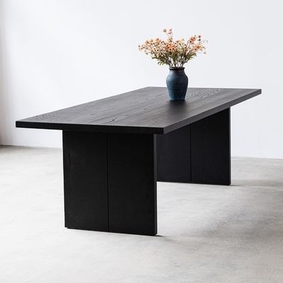 Moderne Wohnung Holztischmöbel Massivholz Esstisch für das Esszimmer