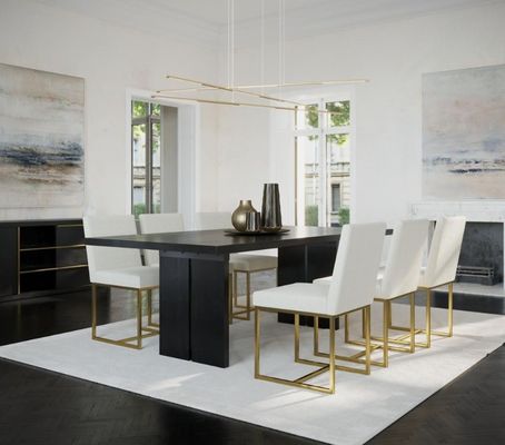 Moderne Wohnung Holztischmöbel Massivholz Esstisch für das Esszimmer