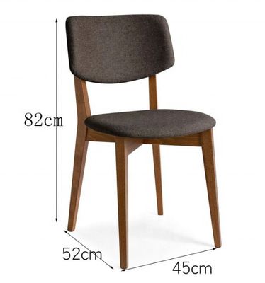 Moderne Massivholz-Esstuhl im Luxus-Stil mit Postverpackung