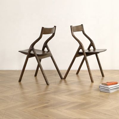 Luxuriöser Holzrestaurantsessel im modernen Stil mit Kundenentwürfen und Materialien