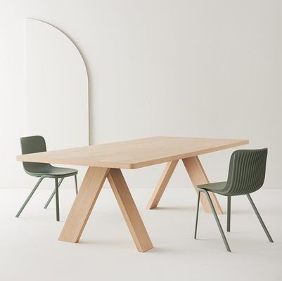 Holztisch aus Kiefernholz für das moderne Executive Office-Essen im Luxus-Sturdy-Stil