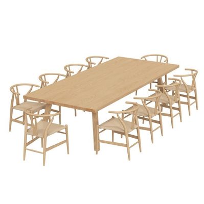 Postverpackung N Restaurantmöbel japanischer Design Massivholz Esszimmerstühle für das Restaurant