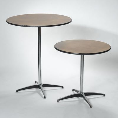 Hohe Holztische Cocktailbar Esstisch Klapptisch mit Massivholzveredelung Nitrolacquer