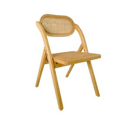 Faltbarer Rattan-Stuhl für Büro-Essen und Hochzeiten KEIN Faltbarer Massivholz-Stil