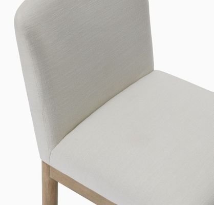 Moderne Wohnmöbel Kaffeeteppich Polstered Festiges Holz Esszessel mit Festiger Konstruktion