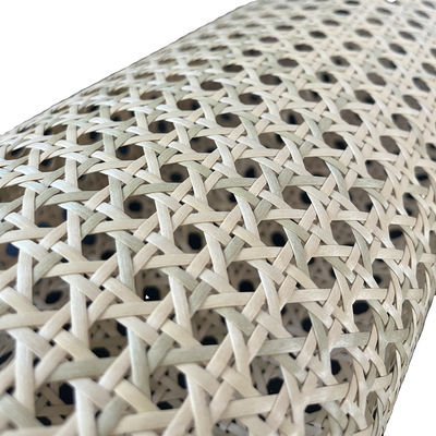 Robuste und vielseitige Massivholz PU-Ledergewebe Natürliche Kunststoff-Rattan-Probe mit Nitrolacquer-Finixierung